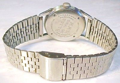 Elgin Shockmaster 642 Vintage Mens Stainless Steel Wristwatch; 17 