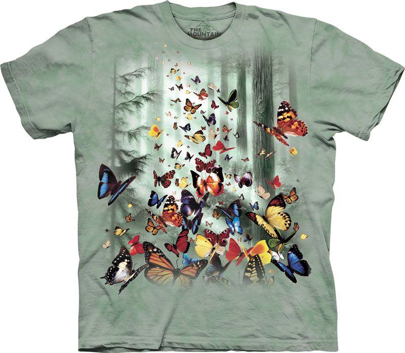 New BUTTERFLIES T Shirt  