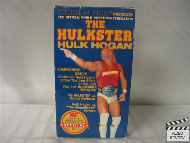 The Hulkster Hulk Hogan VHS WWF  