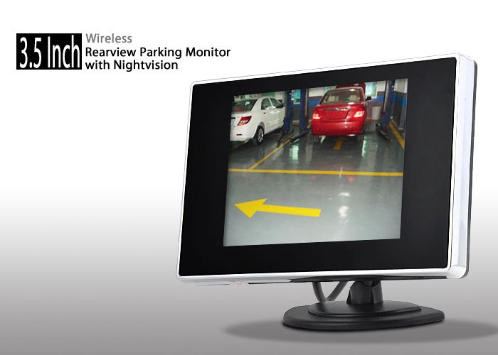 Inch Wireless Rearview Parking Monitor with Nightvision Camera 