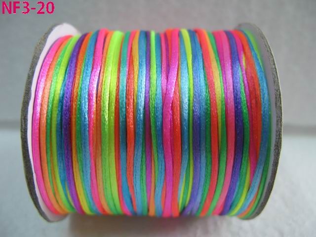   Nylon Chinese Knot Beading Jewelry Craft Rattail Cords Thread  
