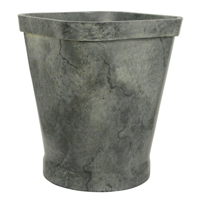 PoliVaz Slate Planter, Medium Indoor/Outdoor Planter 858941002634 