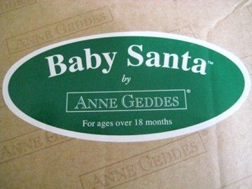 BABY SANTA BY ANNE GEDDES 1999 ~ 2 AVAILABLE ~ BRAND NEW IN ORIGINAL 