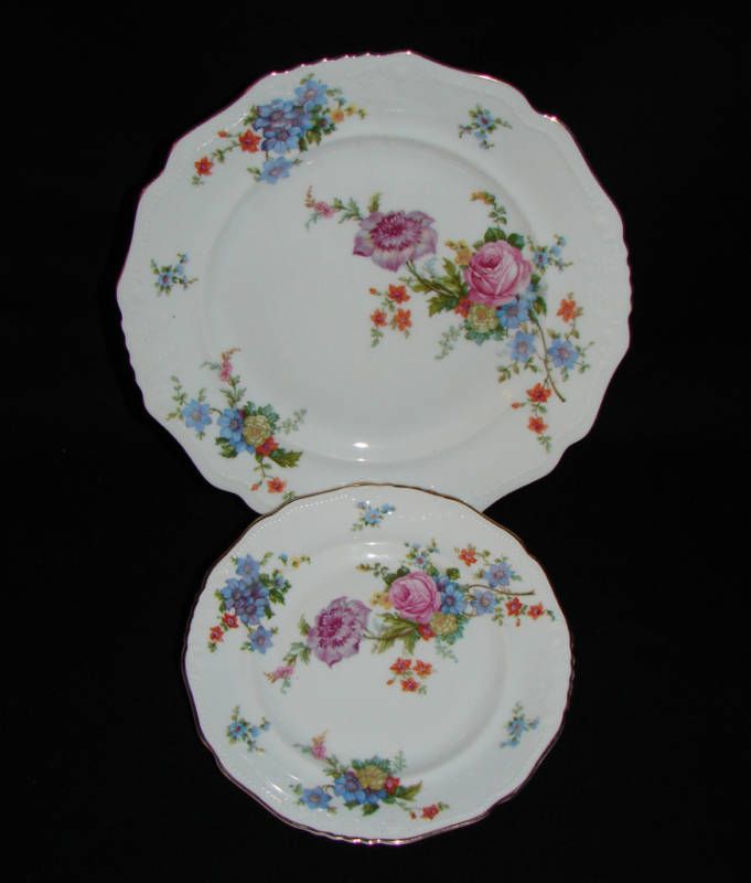 MODELL VATICAN PIRKEN HAMMER Czech PORCELAIN PLATES  