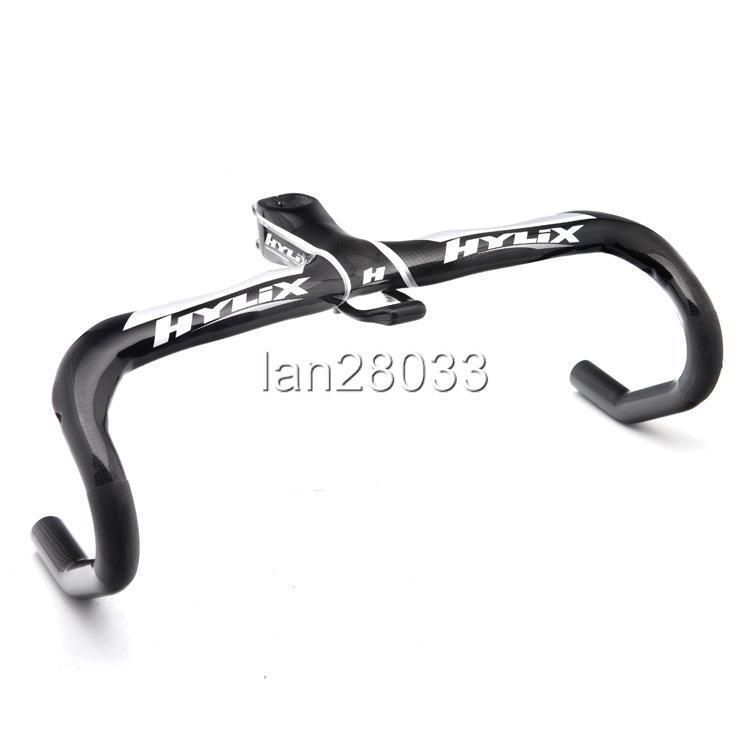 Hylix Integrated Carbon Road Handle Bar+Stem/Handlebar  