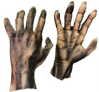 Rotted Ghoul Monster Hands Costume HALLOWEEN PROP Brand New 0.99 NR 