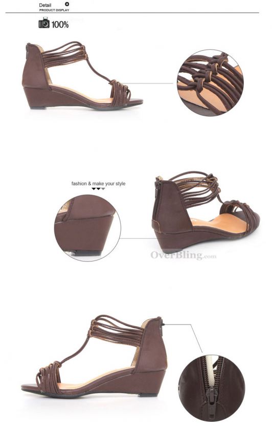   Opened Toe Faux Leather Roman Gladiator Ankle Strap Flats Sandals
