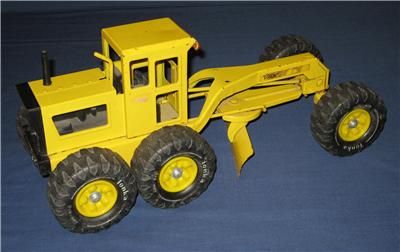   Machine ROAD GRADER w/ METAL BLADE Scraper Truck Dozer Toys  