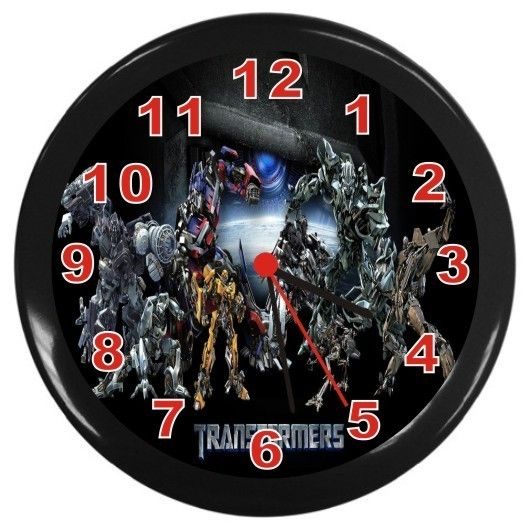 New Transformers Optimus Prime Wall Clock Room Decor  