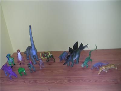 Mixed lot DINOSAUR & Animals LOT PLASTIC Toys & Jurassic Park  