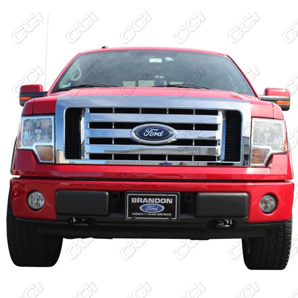 FORD F150 CHROME OVERLAY GRILLE 2009 2011  