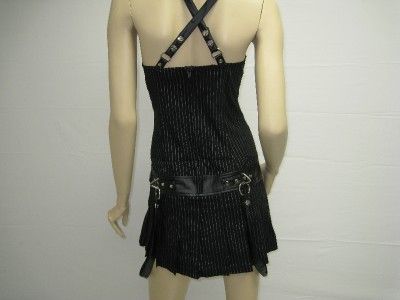 Lip Service Black Mini Dress Punk Rock Gothic XS   XXL  