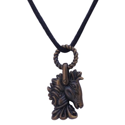 Mens Antique Metal Fashion Pendant 16   18 Necklace  