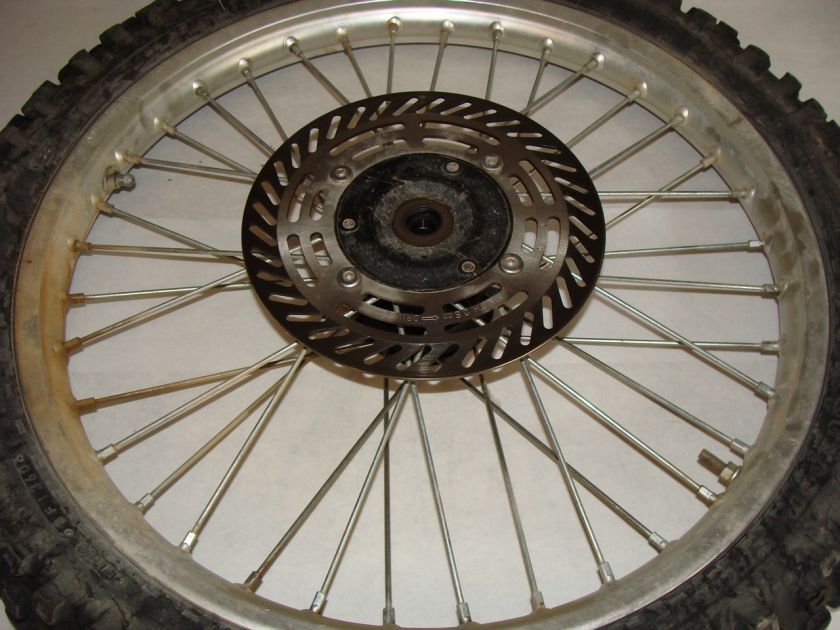 1991 Honda CR250R CR250 Front Wheel Tire Rim   Image 02