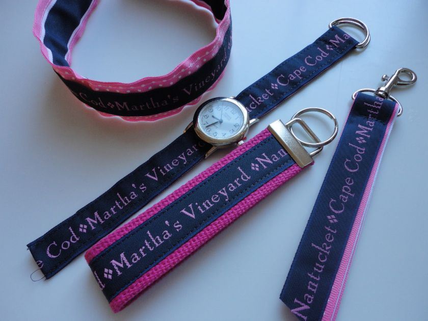 Preppy Marthas Vineyard Cape Nantucket Ribbon Accessory Gift Sets or 