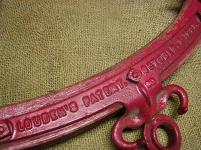 RARE Vintage 1895 Loudens Yoke  Antique Harness Old  