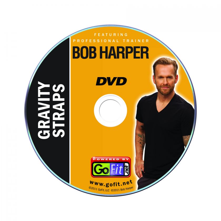 Bob Harper Gravity Straps with Door Anchors, Handles, Ankle Cradles 