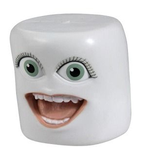 Annoying Orange 4 Talking PVC Figure Marshmallow *New*  