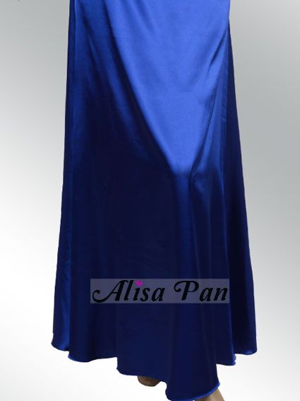 Ever Pretty Blue Single Shoulder Padded Bra Bridesmaid Dresses 09322 