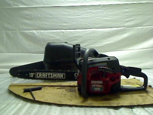 CRAFTSMAN 18IN GAS CHAINSAW 42 CC 35190 GASOLINE CHAIN SAW  