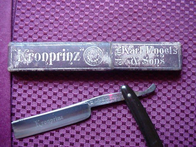 Straight Razor/ Original Box Karl Engels &Sons Germany  