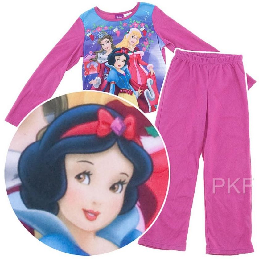 New Girls  PRINCESSES  Disney PAJAMAS Size 6/6X   (Tagged a size 6 