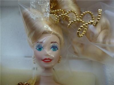 Gold Sensation Porcelain Barbie 1993 Limited Ed NIB  