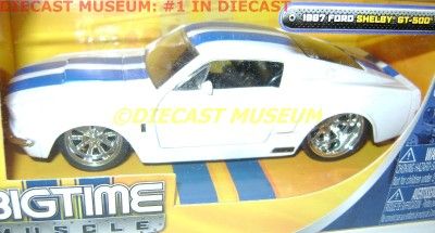 1967 SHELBY GT500 BIGTIME MUSCLE 132 DIECAST JADA RARE  