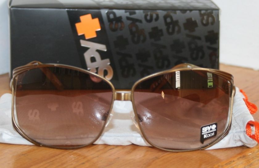 WOMANS~SUNGLASSES~SPY OPTIC~SYDNEY~KAORI~NIB~BROWN~  