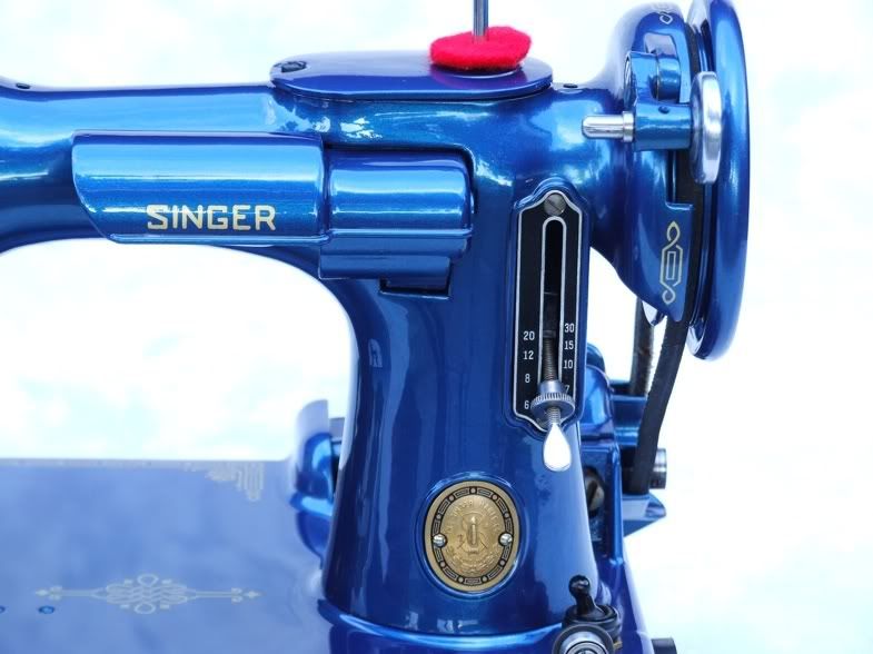 Custom Singer 221 Featherweight Restoration & Painting  