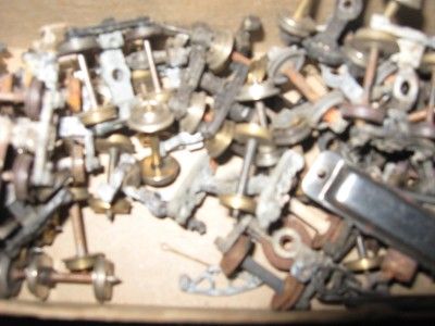 HO SCALE Model Train Parts, Steel wheels & Assemblies HO SCALE PARTS 