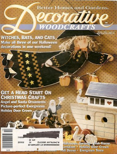 DECORATIVE WOODCRAFTS  Back Issue   October 1993  