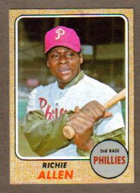 1968 TOPPS BASEBALL #225 RICHIE ALLEN PHILLIES EX+  