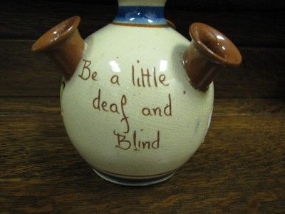 Torquay Motto Ware Udder Vase  