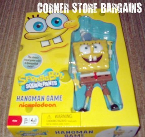 Nickelodeon SPONGEBOB HANGMAN GAME Classic Word Game  