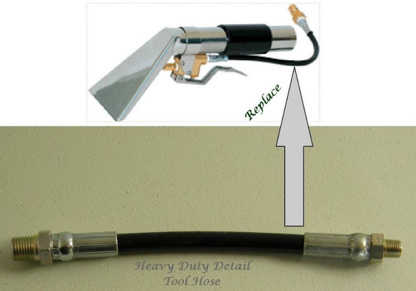 Carpet Cleaning   Detail Tools   SHORT HOSE REPLACEMENT  