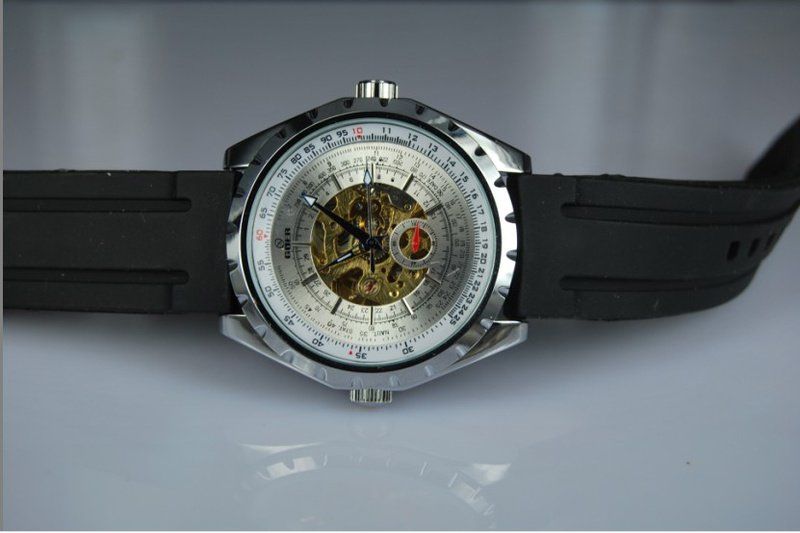 NEW Automatic men watch SKELETON Tourbillon WRIST WATCHES  