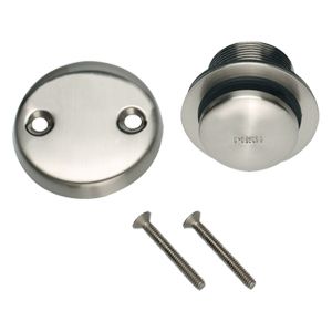 New Brushed Nickel Bathtub Tub Trim Drain Assembly  