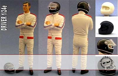 Up for offer is this hard to find 1/24 PORSCHE 936 DRIVER FIGURE 