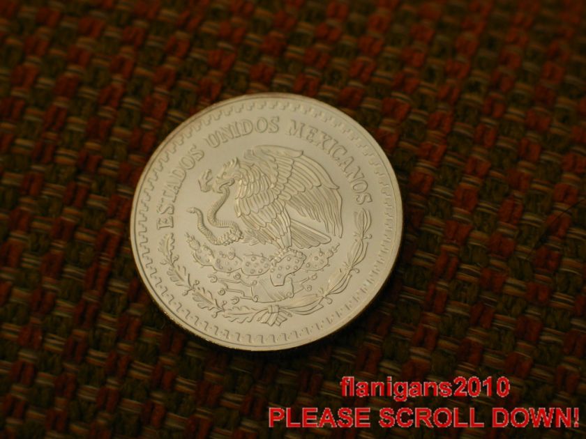 uncirculated coin 1995 MEXICAN LIBERTAD 1 OUNCE SILVER  