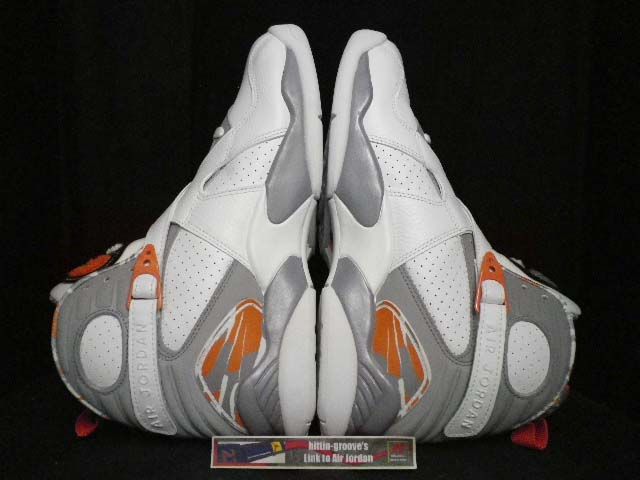 2007 Nike AIR JORDAN 8 RETRO WeHaveAJ 4 5 6 11 12 13 orange infared 