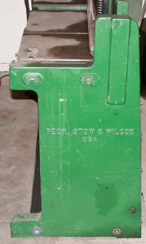 Pexto Hydraulic Sheet Metal Shear Model 152 K 52 16 Ga  