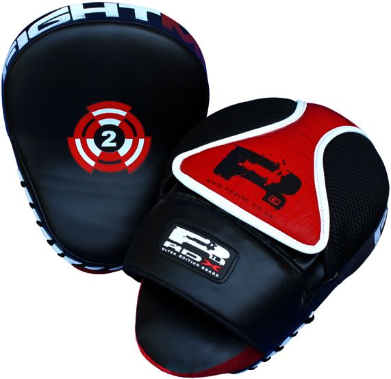RDX Focus Pads,Hook & Jab Mitts,Boxing Punch Gloves Bag  