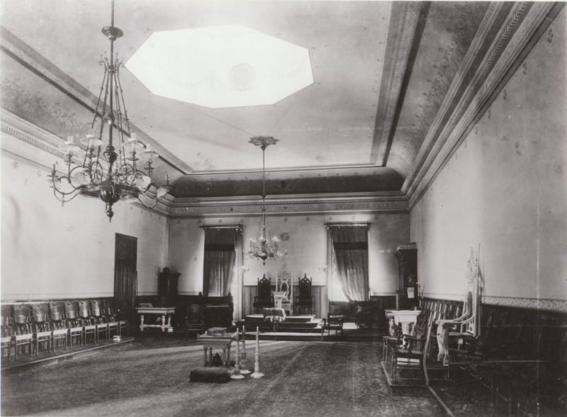 Lodge Room San Diego Lodge #35 IOOF Building 1881 1911  