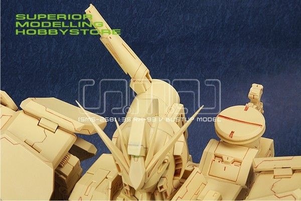 SMS 258 1/35 RX 93 v Nu Gundam Bust Resin Model RX93  