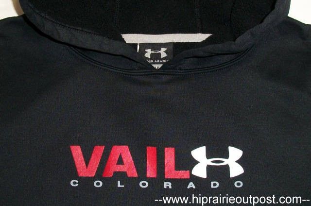 Under Armour Vail Colorado Cold Gear Hoodie Sweatshirt Youth Size 