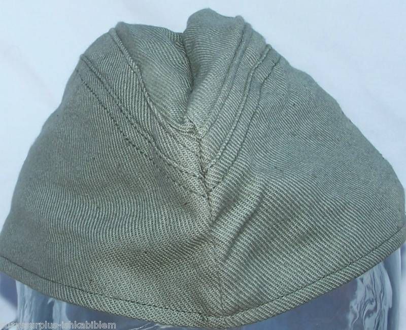 East German NVA Overseas Cap OD Green LARGE 59 CM H213  