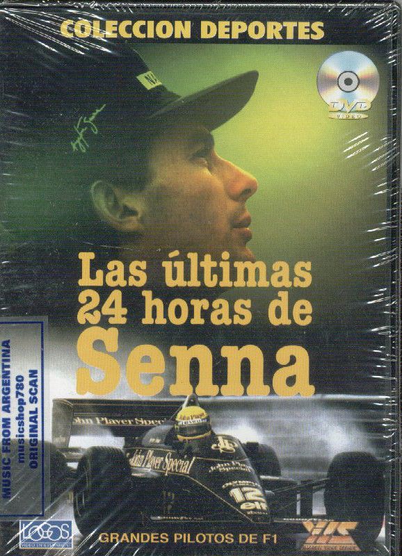 DVD AYRTON SENNA THE LAST 24 HOURS SEALED NEW DOCUMENTARY  