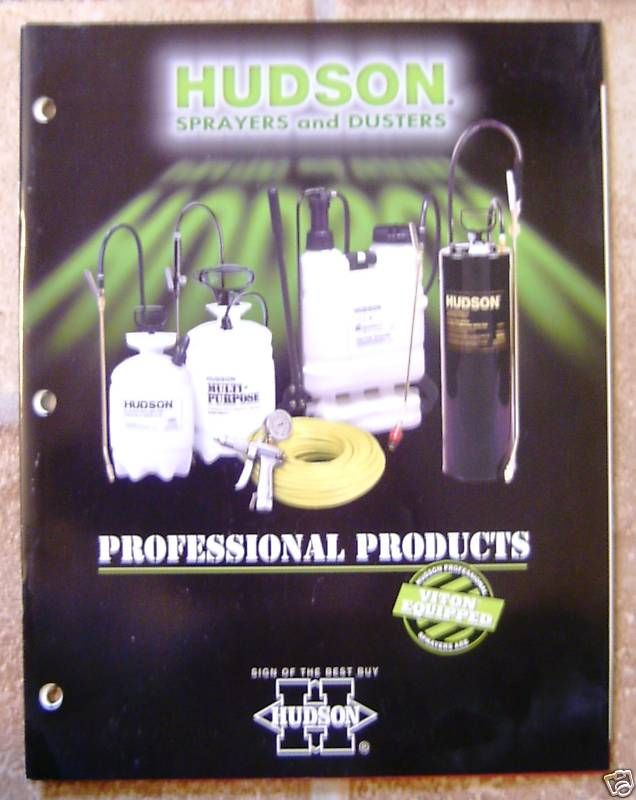 Hudson Sprayers & Dusters   Professional & Consumer Cat  