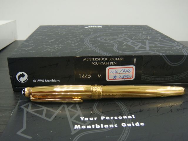 grade 18k nib size medium issued year limited edition ink filling 